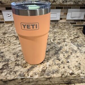 YETI Country Peach 20oz stackable cup